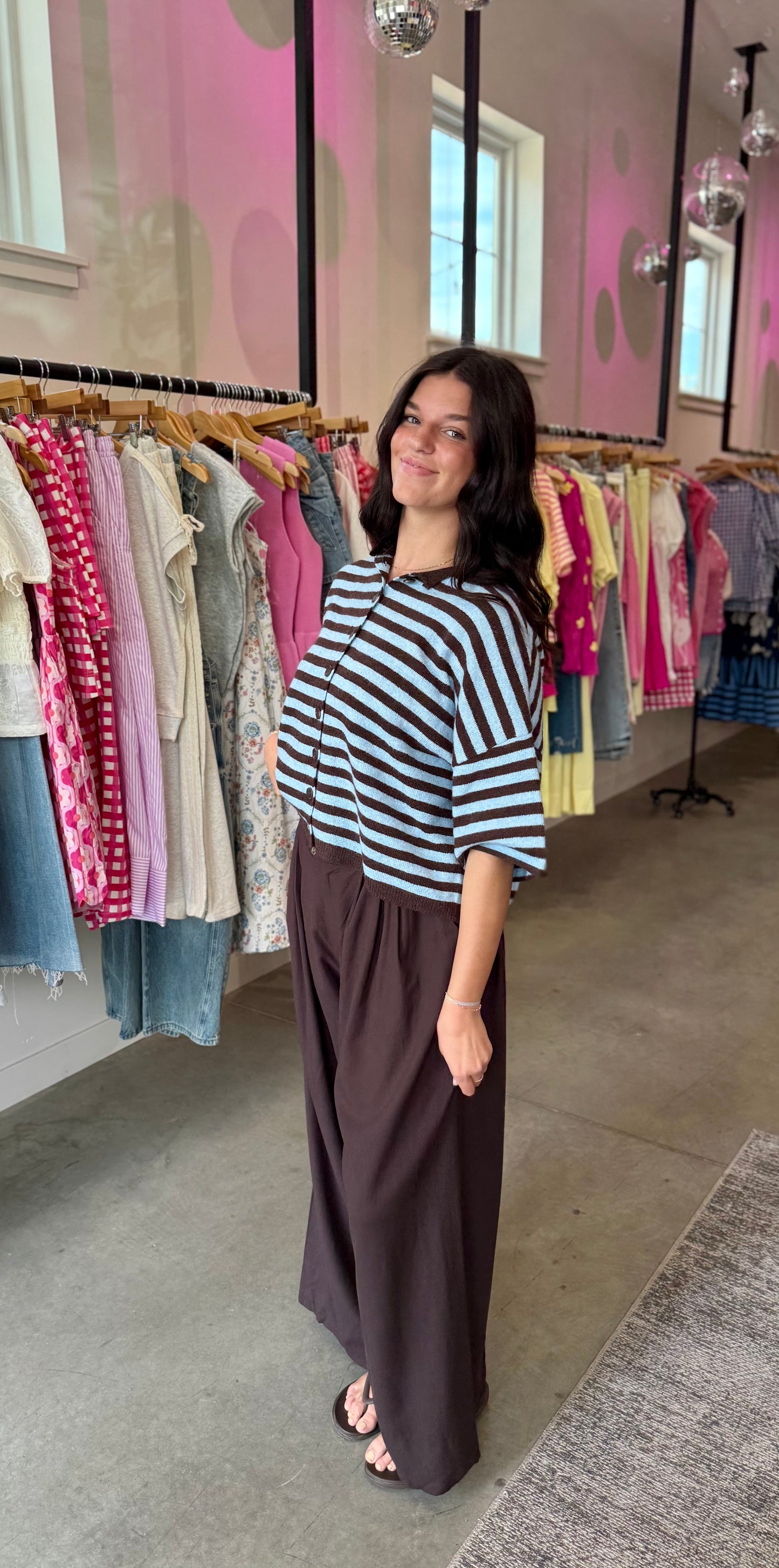 Espresso Pleated Dress Pants
