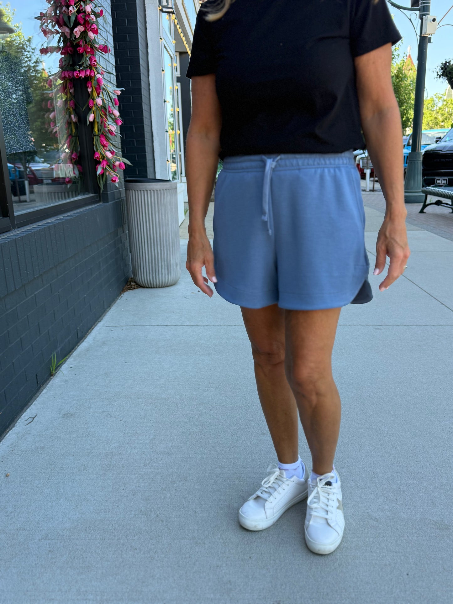 Paradise Blue Buttery Soft Shorts