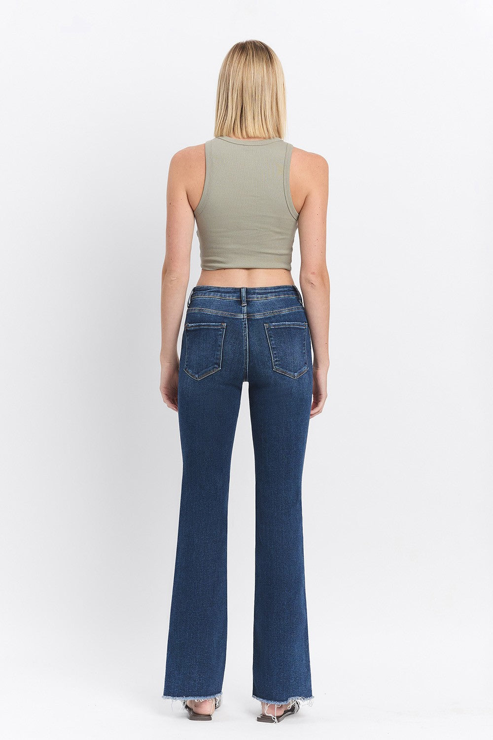 Lovervet High Rise Boot Cut Jeans