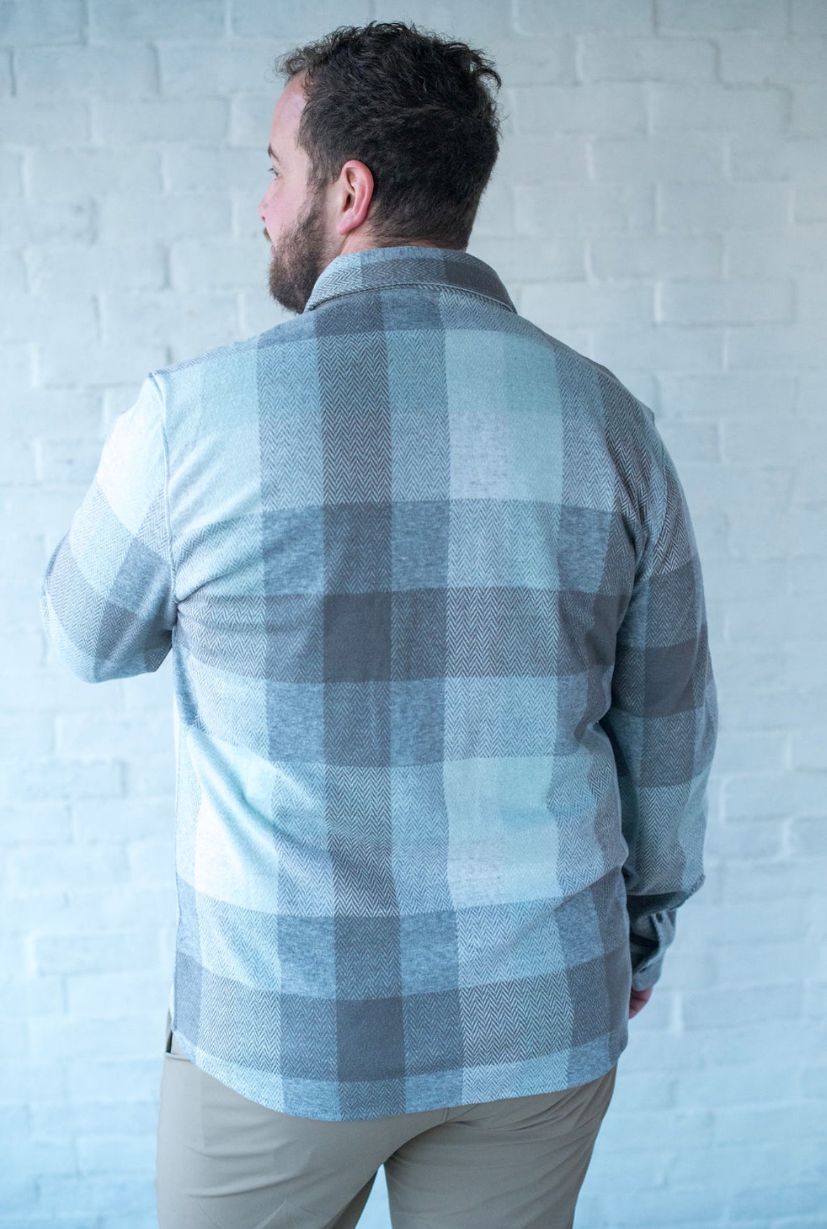 7D Generation Plaid Seafoam Shirt