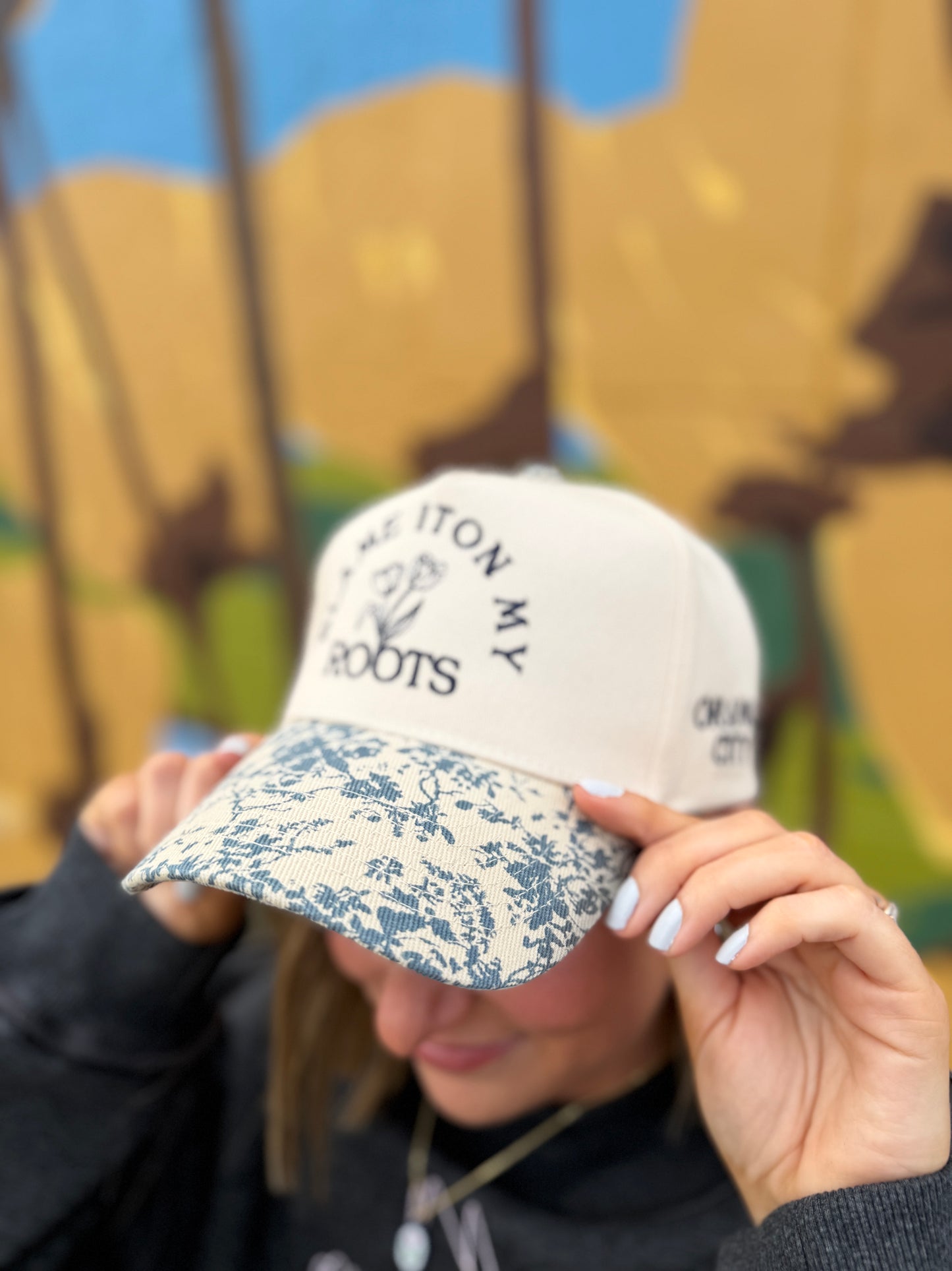 Blame It On My Roots Trucker Hat