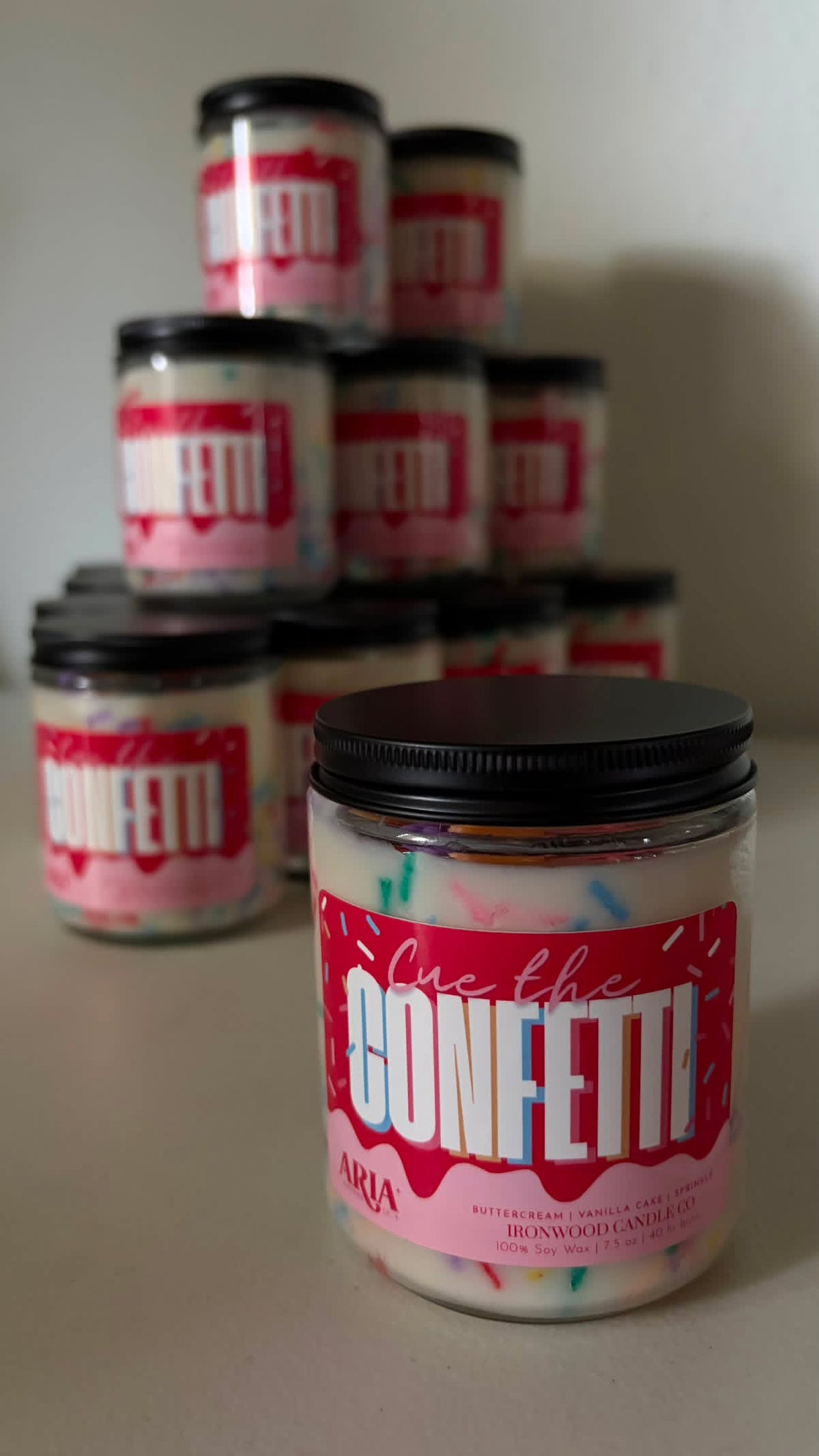 Cue the Confetti 9 Oz Vessel