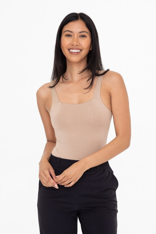 Shine On Square Neck Bodysuit