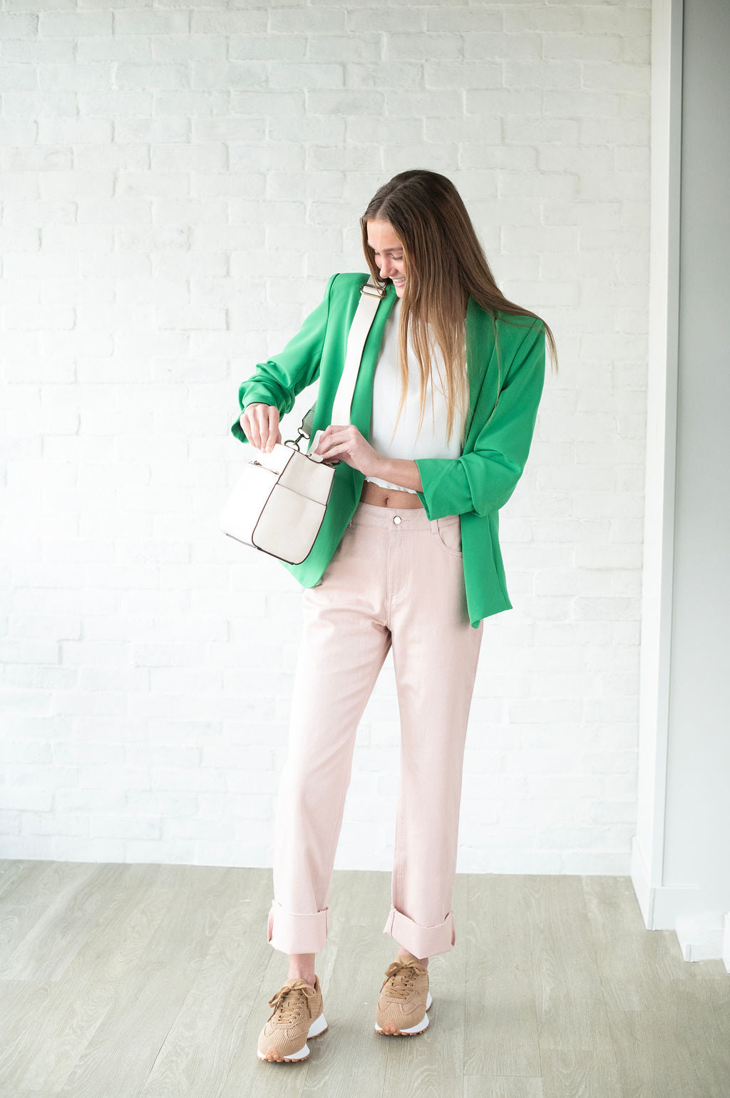 Kelly Green Classic Blazer