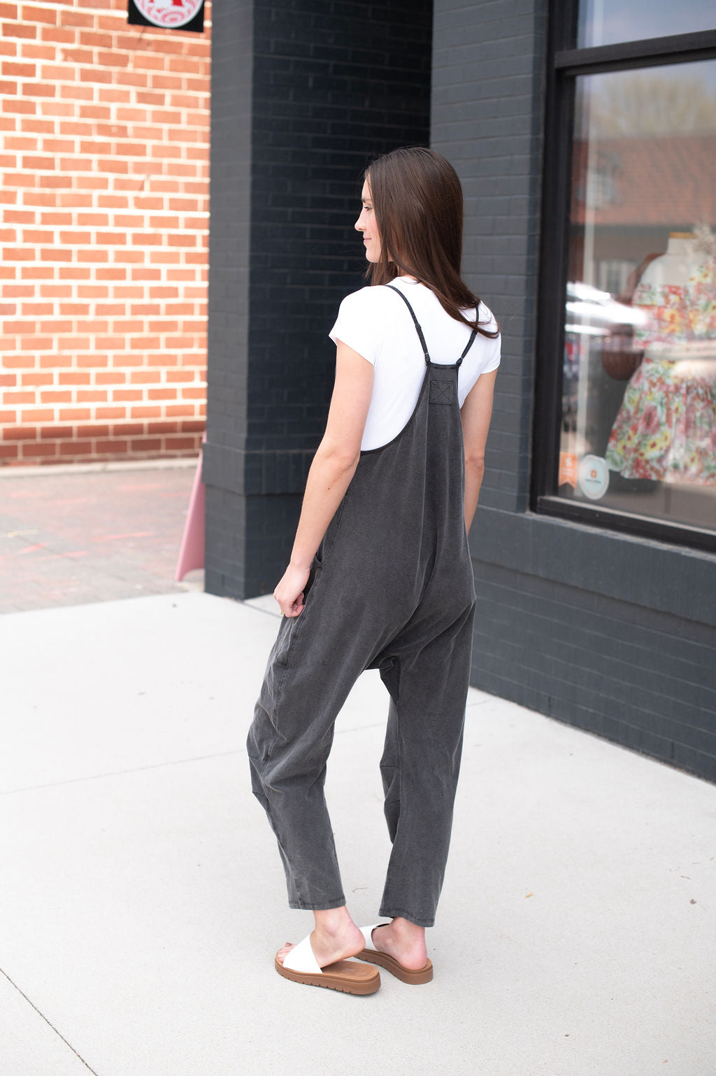 Ash Black Harlem Pant Jumpsuit