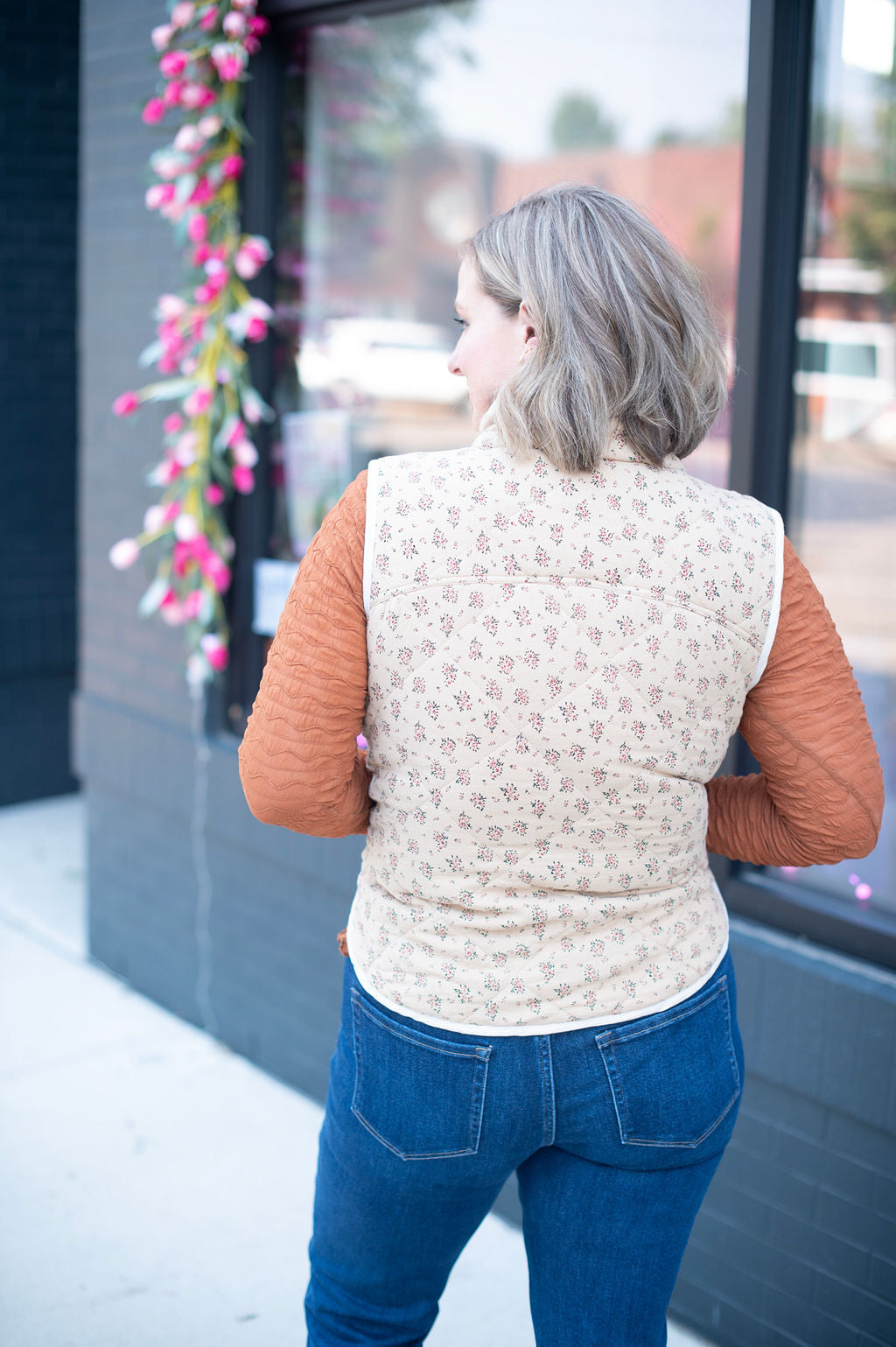 Ginger Sheer Layering Textured Top