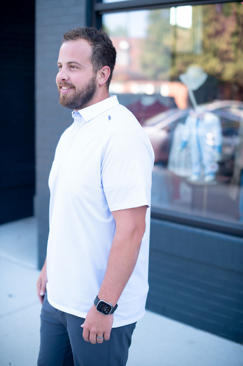 UNRL Vector Polo lavender