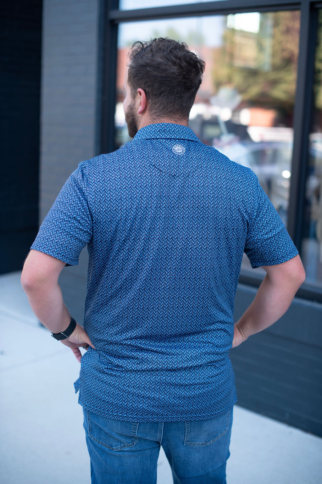 Flag + Anthem Fridley Agave Performance Polo