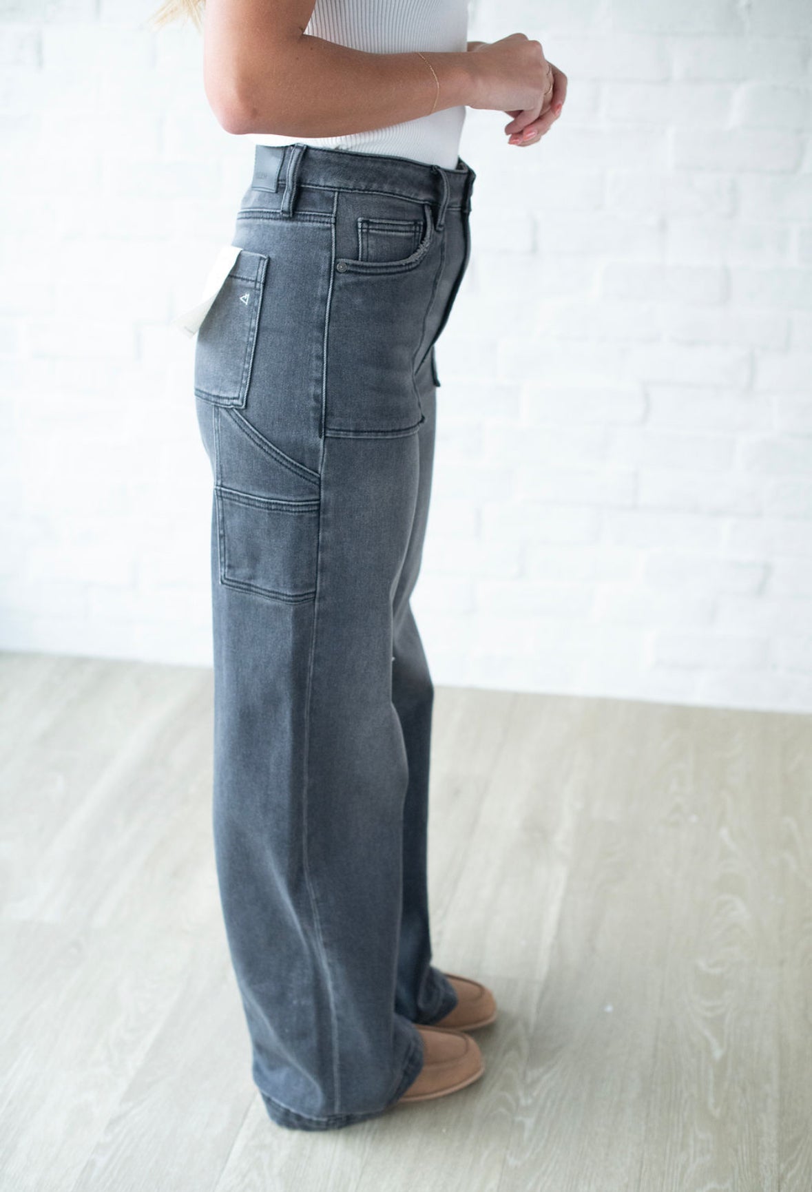 Hidden Black Carpenter Jeans