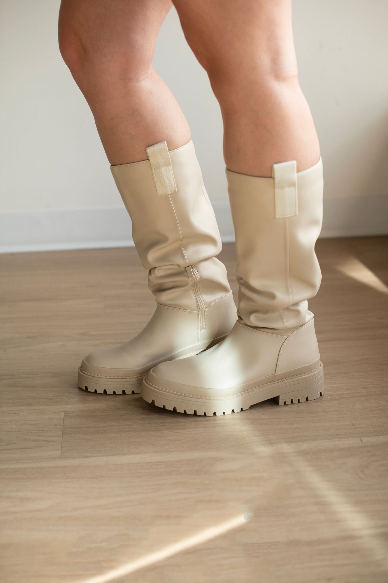 Beige Canada Tall Boot