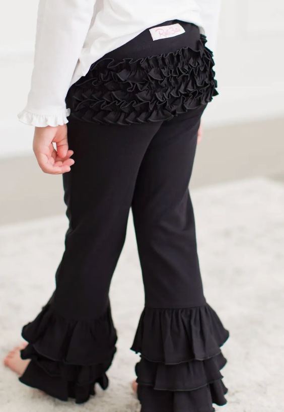 Ruffle Butts Flared Pants Asst Colors