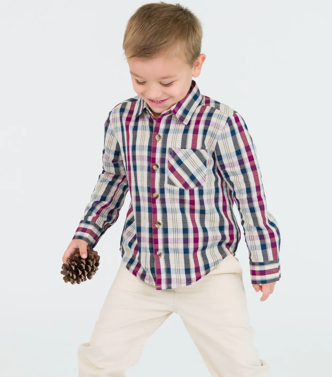 Rowan Plaid Button Down