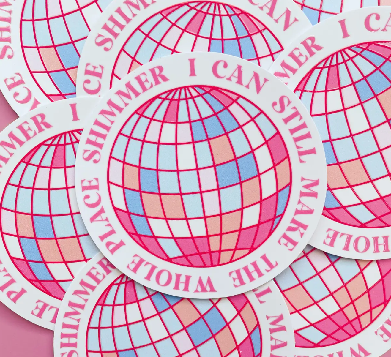 Whole Place Shimmer Stickers
