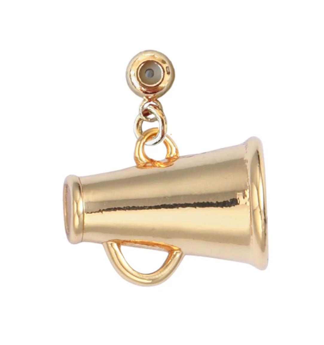 Kinsey Designs Cheer Drop Charm