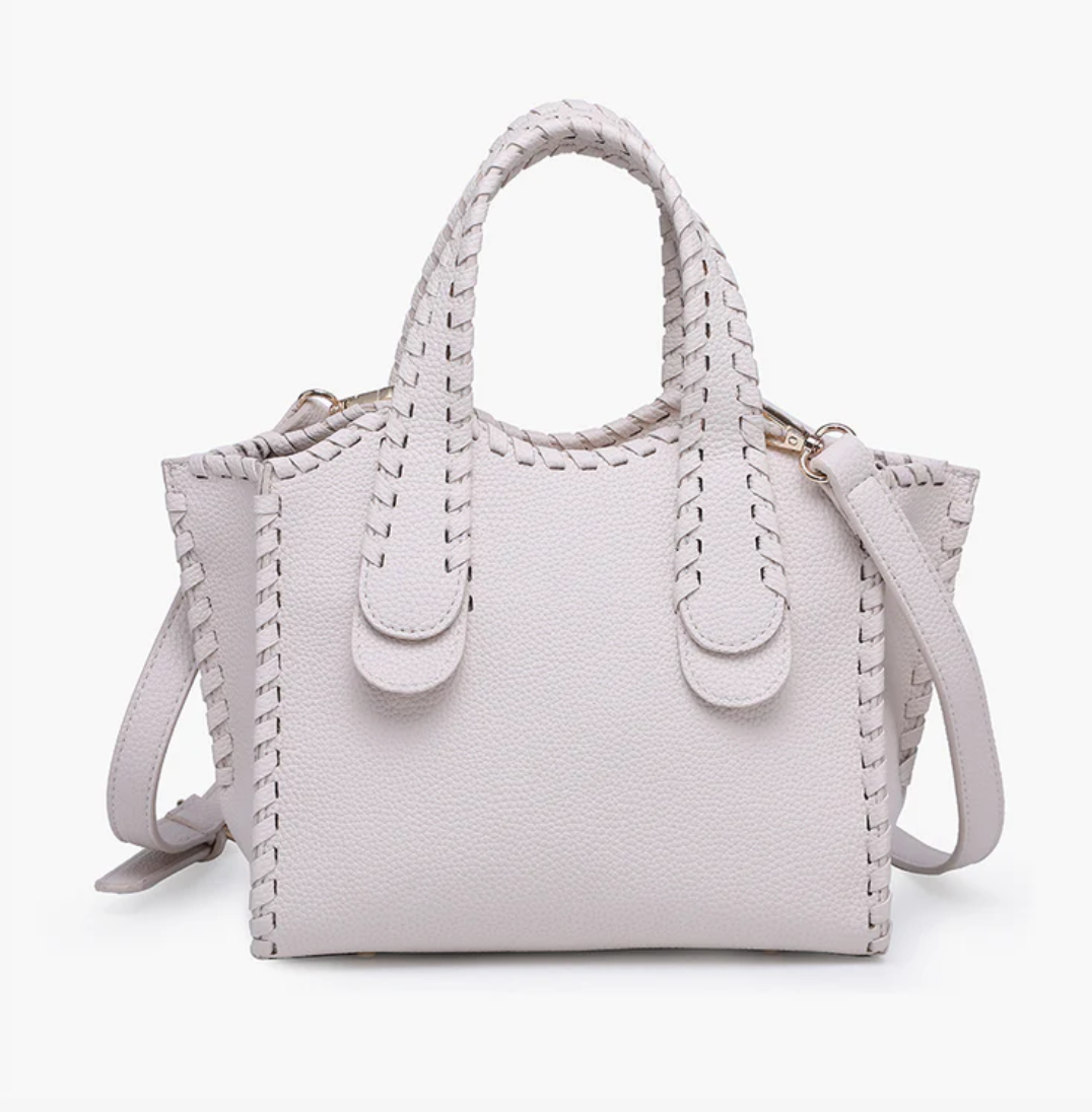 Marla Vegan Off White Satchel