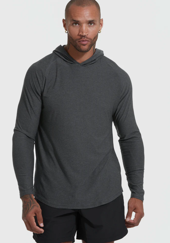 True Classic Active Hoodie Charcoal Heather