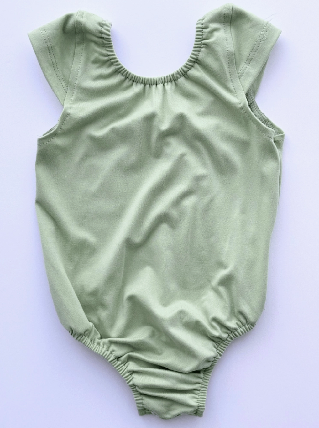 Maggie Sage Cap Sleeve Leotard