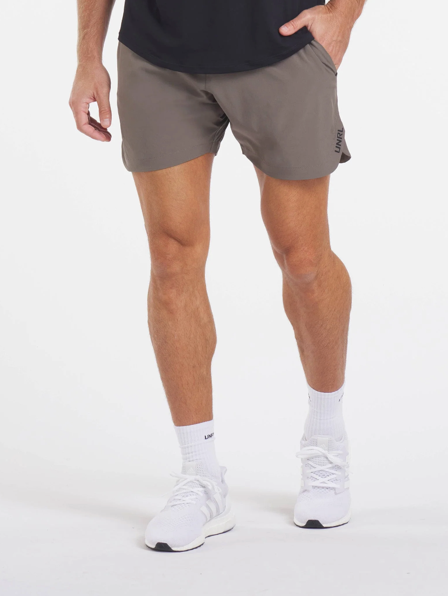 UNRL Daybreaker Taupe Shorts 5.5