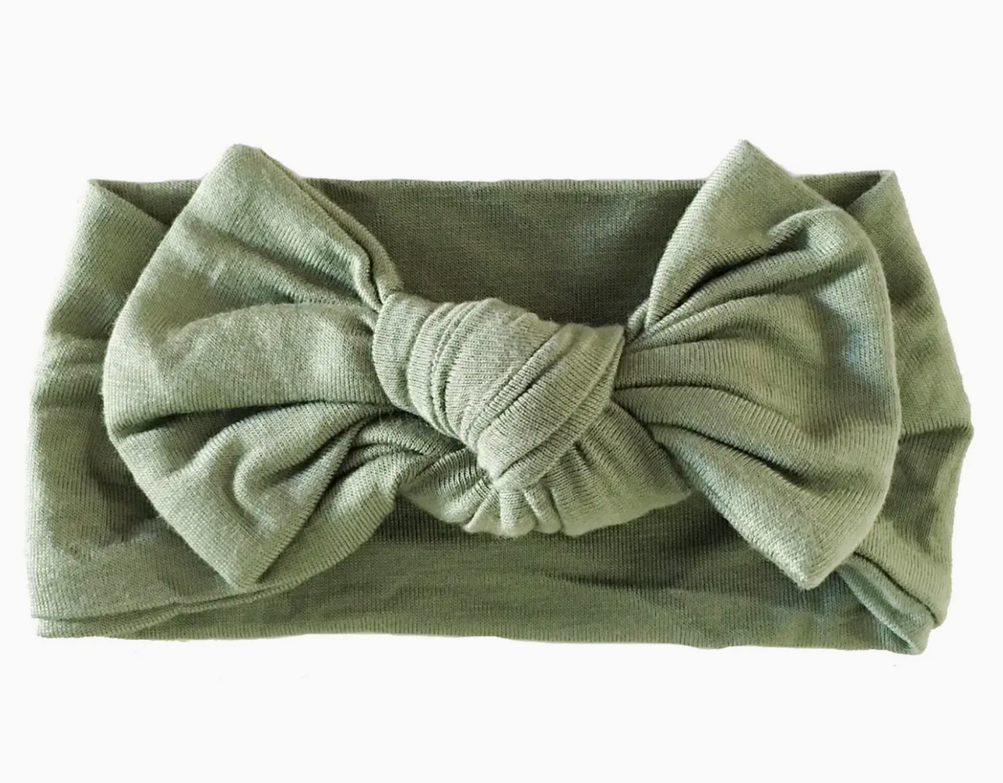 Solid Sage Bow