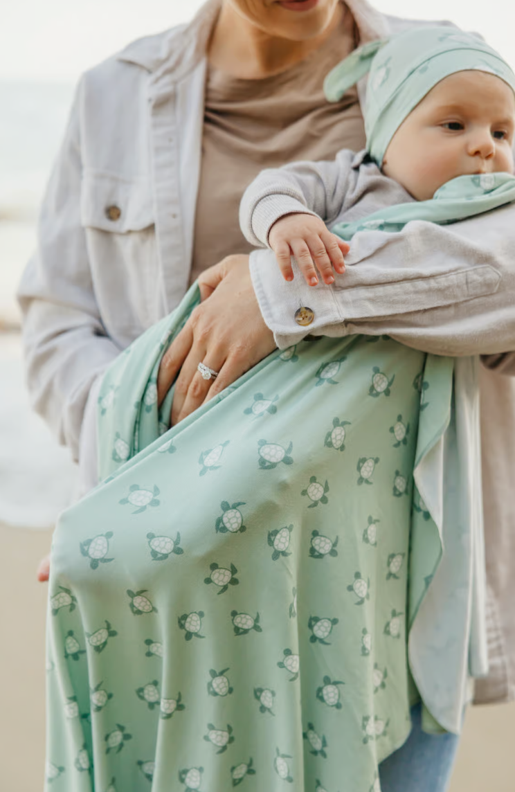 Copper Pearl Wade Swaddle Blanket