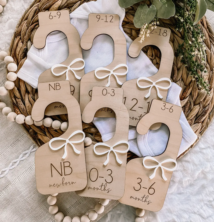 Bow Closet Nursery Dividers