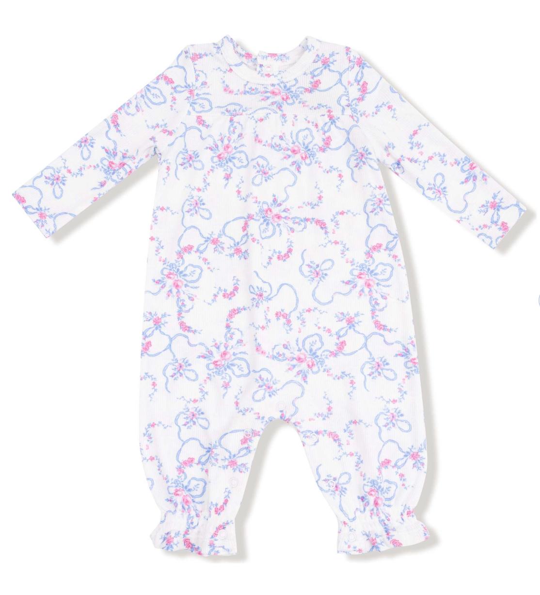 Angel Dear Ribbon Floral Fling Romper