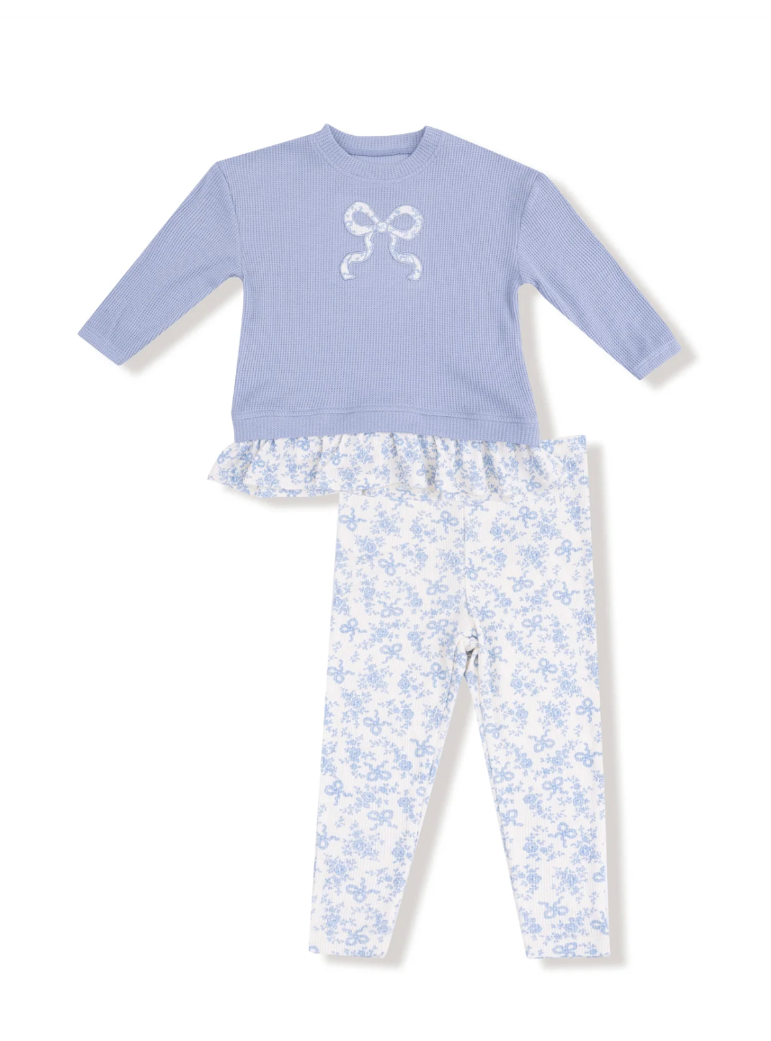 Angel Dear Romi Floral Crew + Leggings