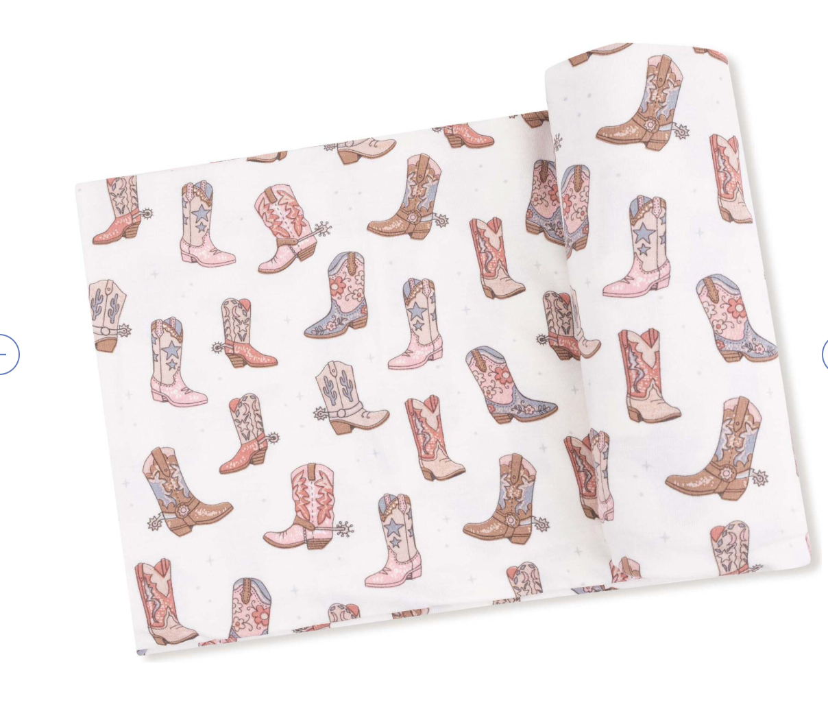Angel Dear Future Cowgirl Swaddle Blanket