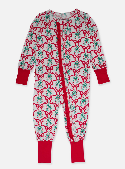 Ruffle Butts Carol of the Bows Onesie
