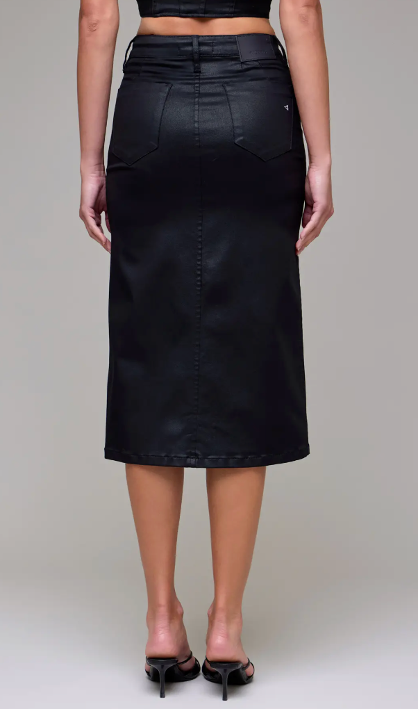 Hidden Leather Trouser Skirt