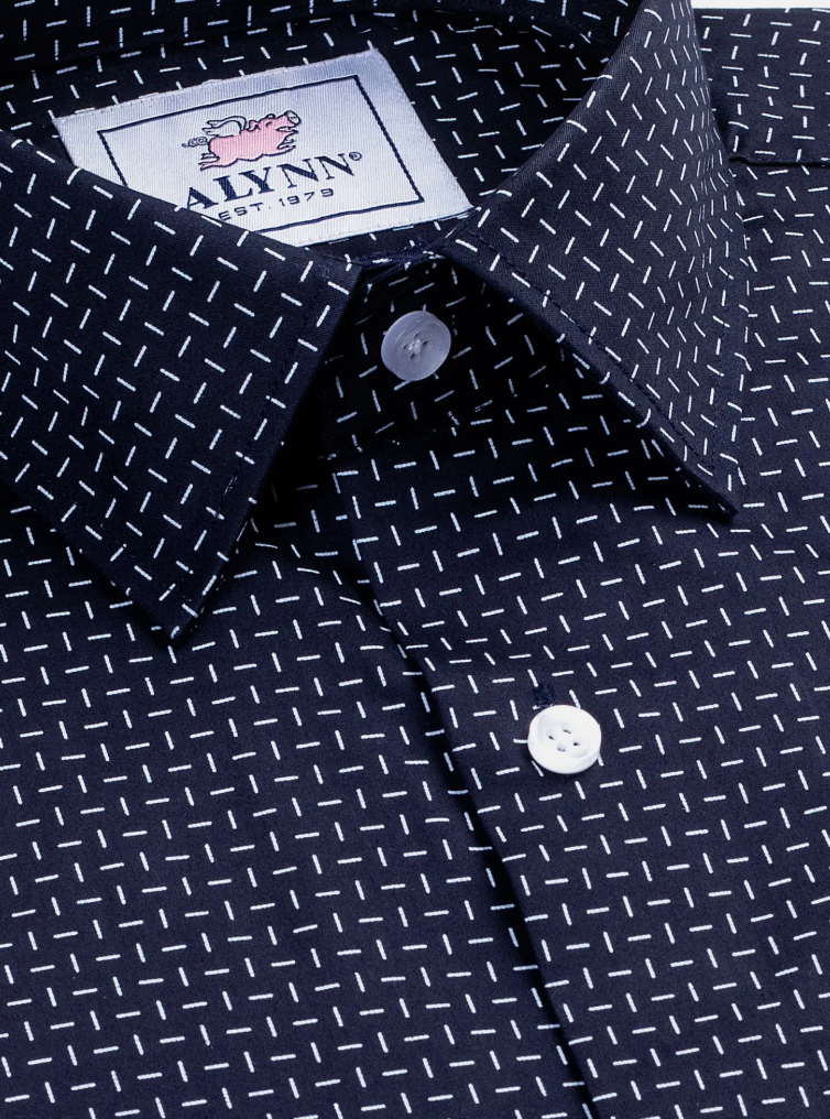 Finn Black Slim Fit Dress Shirt