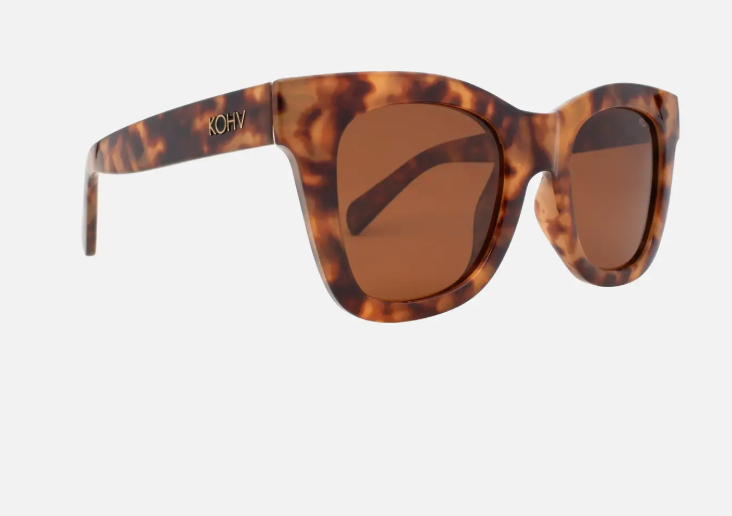 KOHV Bailey Amber Tortoise Sunglasses