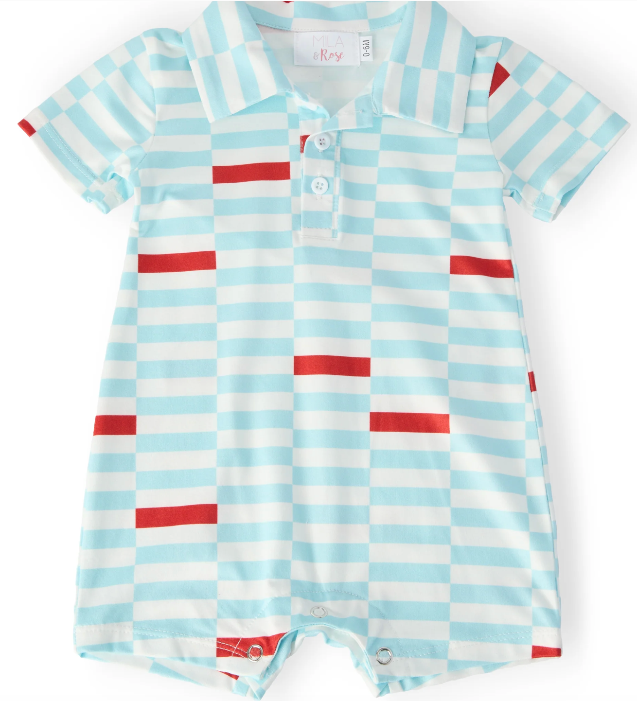 Block Party Polo Romper