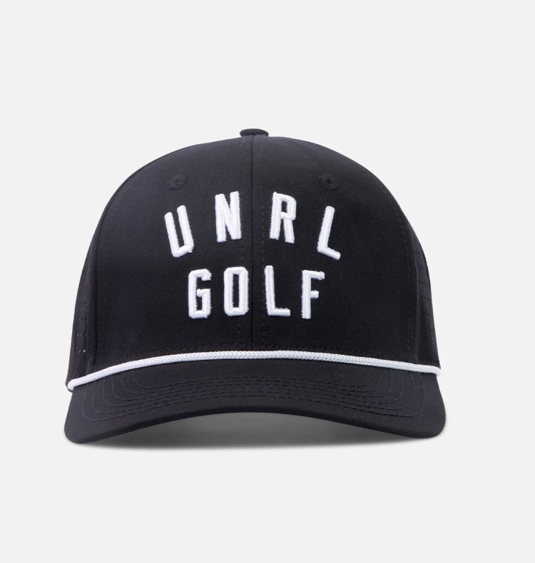 UNRL Vintage Rope Snapback B+W