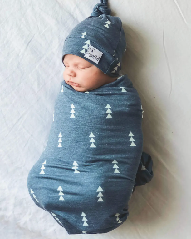 Copper Pearl North Swaddle Blanket