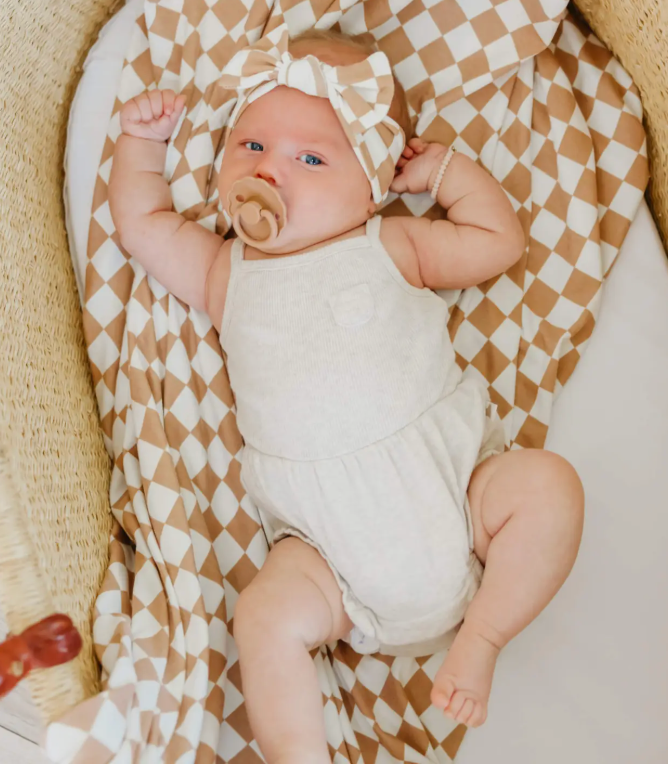 Copper Pearl Rad Swaddle Blanket