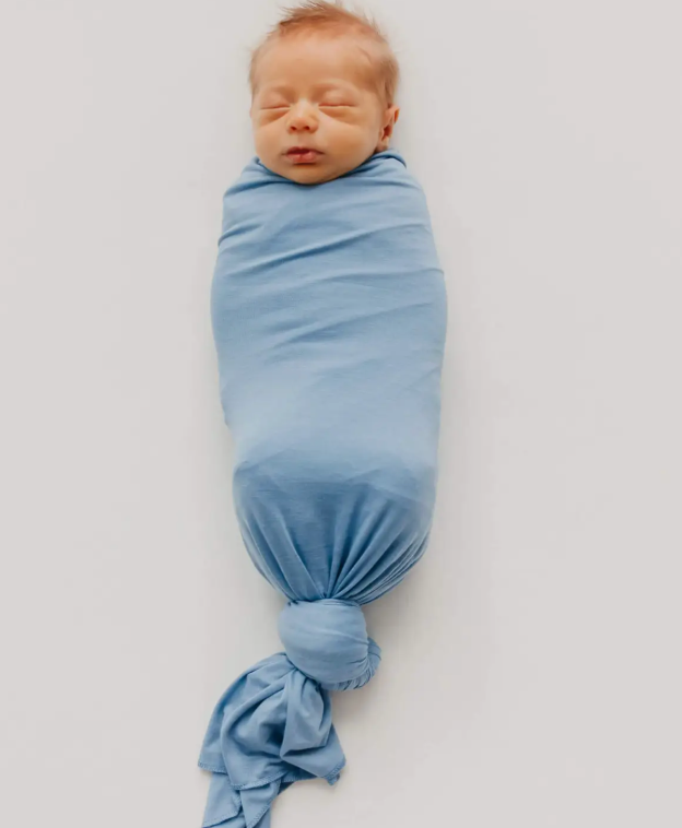 Copper Pearl Robin Swaddle Blanket