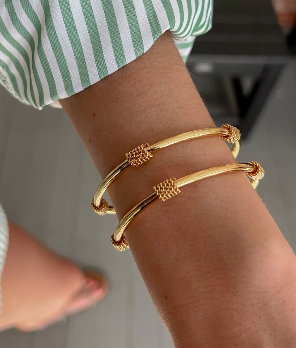 Rome Gold Cuff Bracelet
