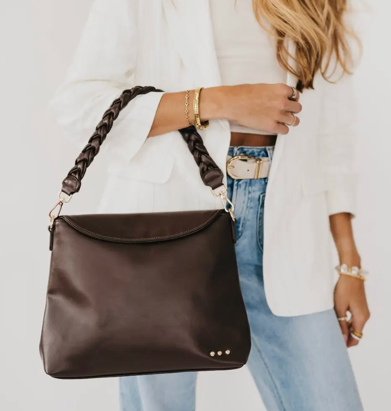 Shay Chocolate Crossbody Bag