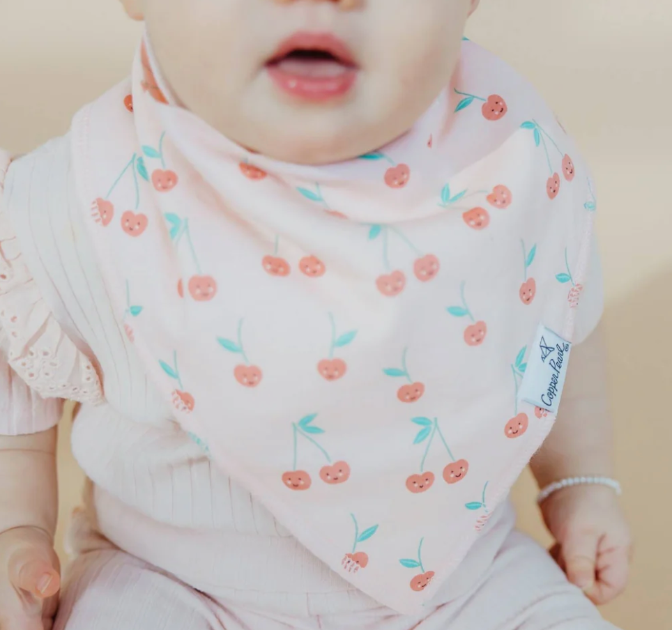 Copper Pearl Cheery Bibs