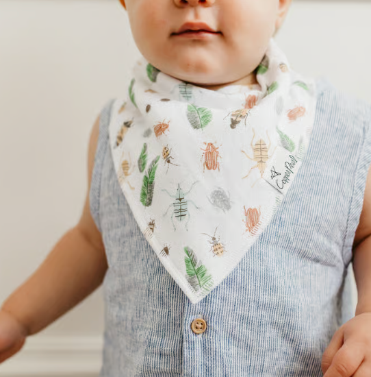 Copper Pearl Peanut Bib