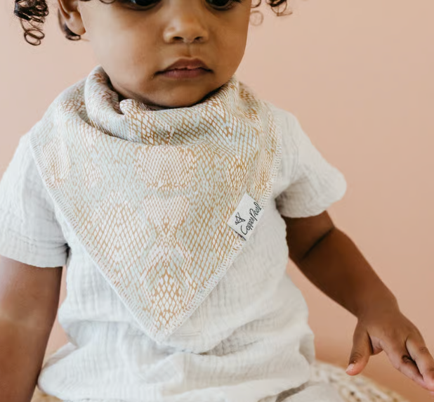 Copper Pearl Zara Bandana Bib