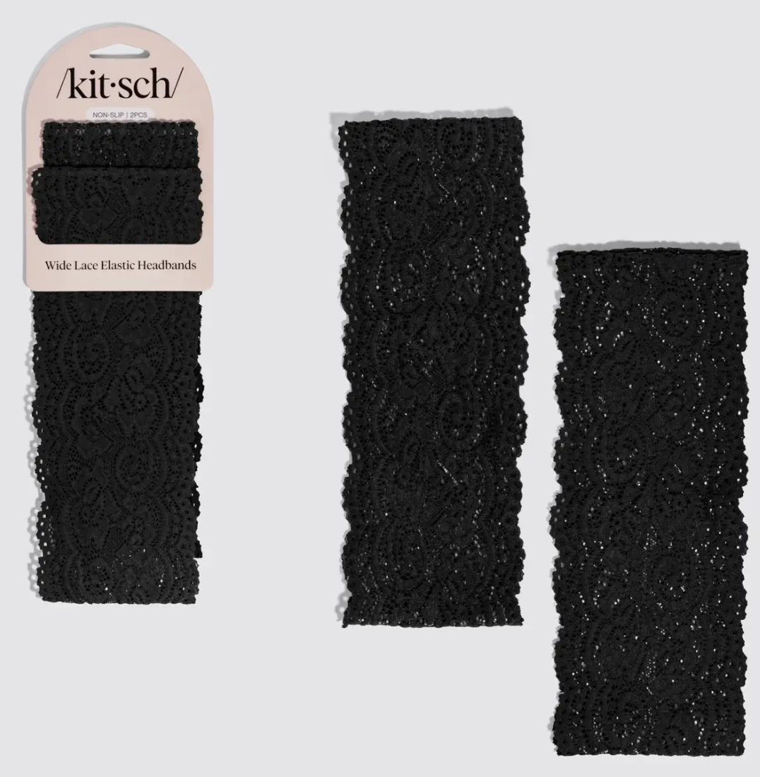 Kitsch Lace Headband Asst Clr