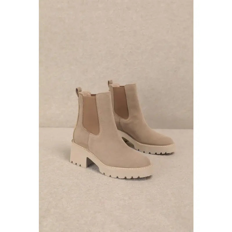 Josie Two Toned Bootie