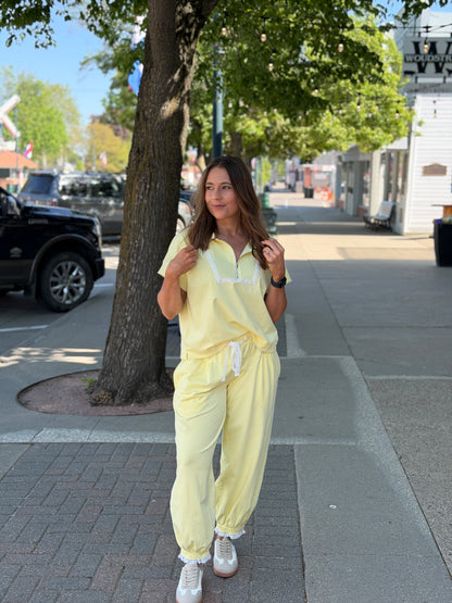 Butter Lace Zip Top
