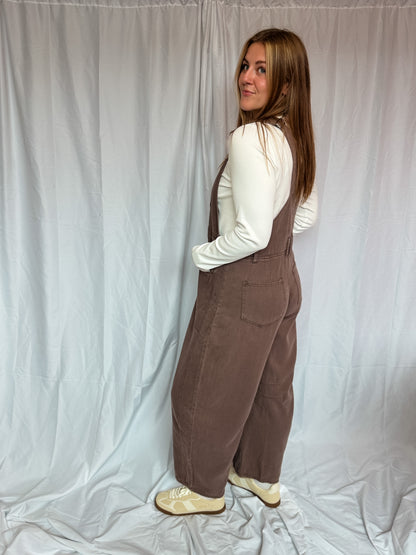 Chocolate Barrel Overalls