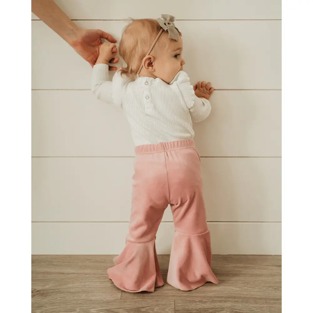 Lina Pink Bell Bottoms
