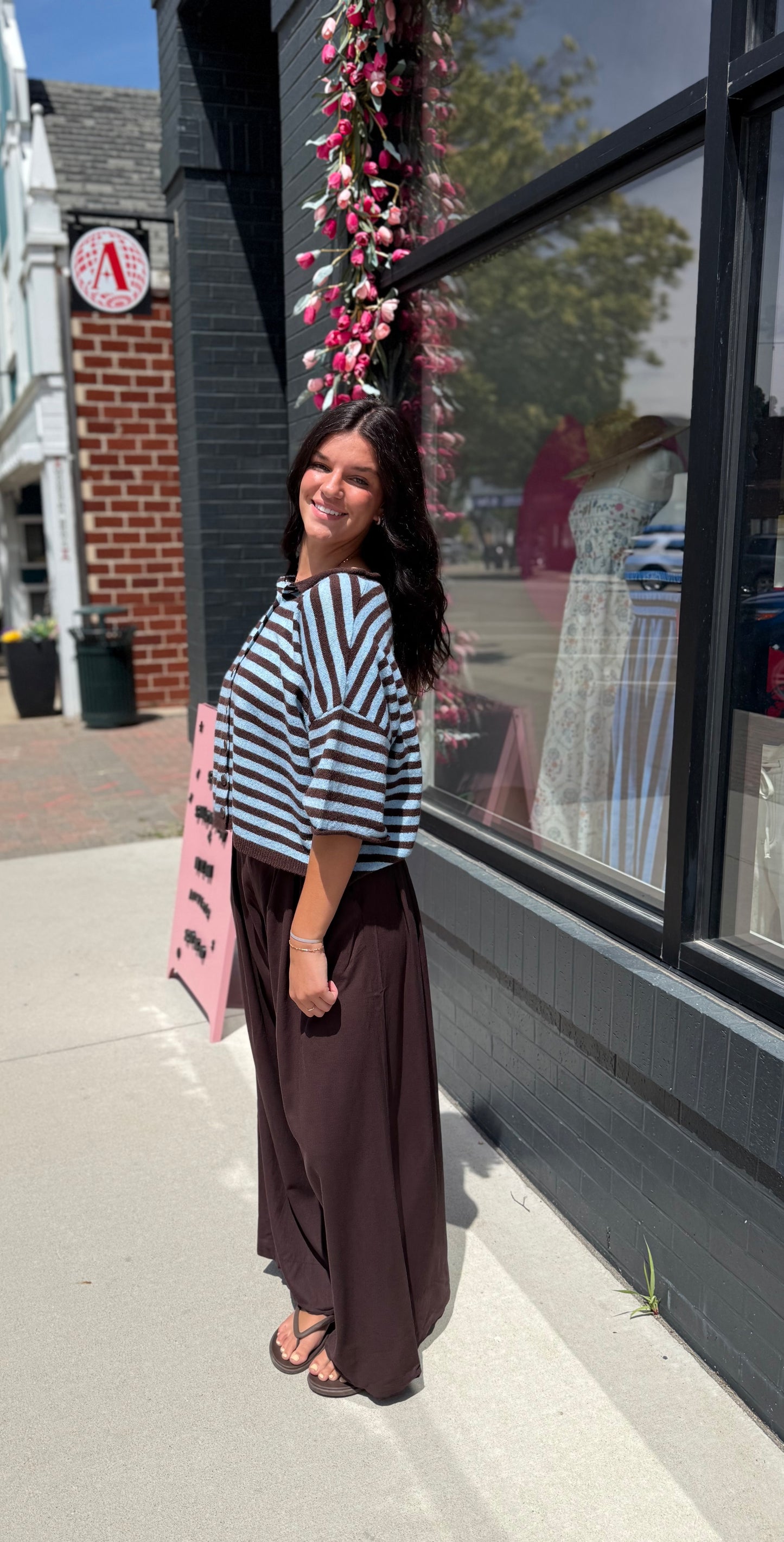 Espresso Pleated Dress Pants