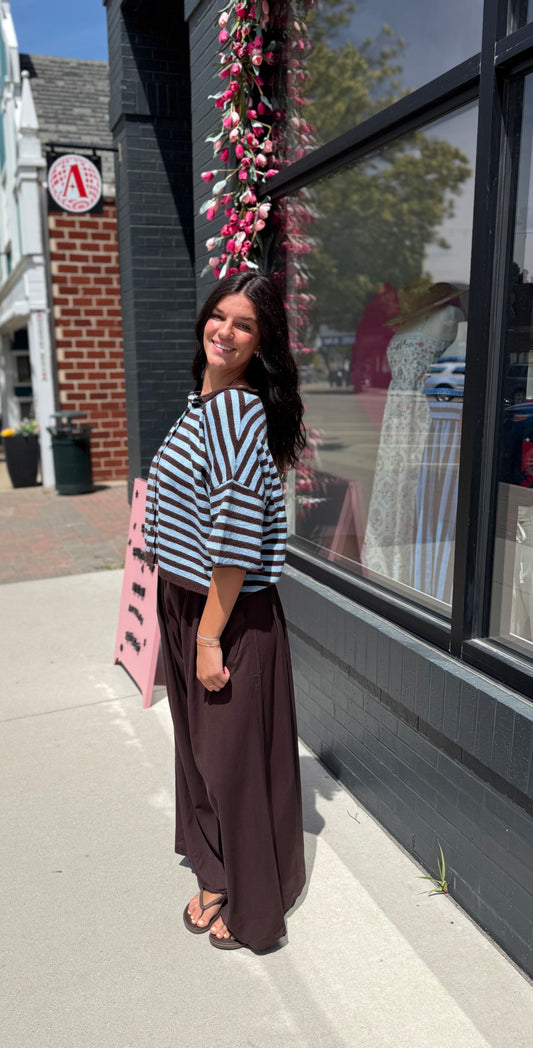 Espresso Pleated Dress Pants