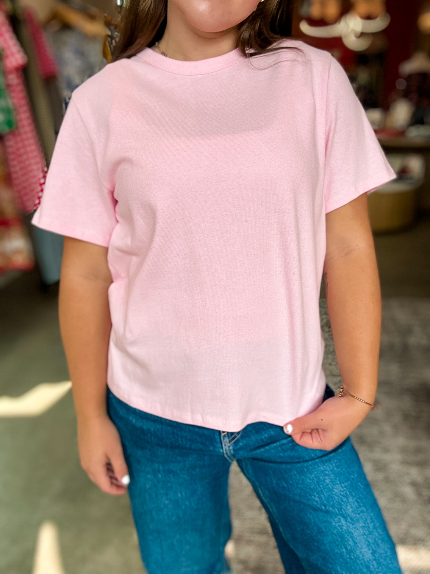 Asst Color SS Basic Tee